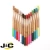 Import new trendy biodegradable bamboo color changing  toothbrush in colored painting and matched bristles from China