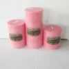 Newest luxury gift soy wax scented candles,natural soy decorative pillar candle aroma candle factory