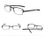 Import newest rim funny mini folding reading glasses cheap eye glass frames with case cheap reading glass from China