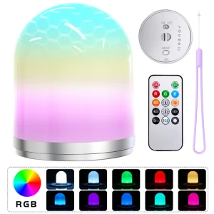 Night Lights for Kids LED Baby Table Bedside Night Light Lamp with Rechargeable Dimmable Nursery Night Light for Kids