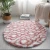 Import Nordic simple long hair round rug bedside sofa carpet and rug from China