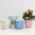 Import Nordic square fibres self watering flower pots planter plastic plant pot from China