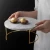 Import Nordic style creative natural marble cake tray dessert table decoration display stand food photography table from China