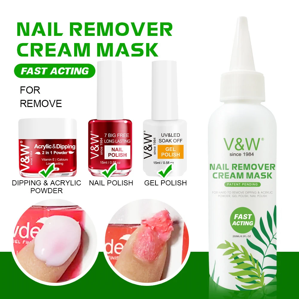 Oem Brands Natural Nail Remover Cream Full Beauty Magic Remover Gel Acetone Nail Polish Remover Gentle Without Irritation