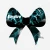 Import OEM  custom star nylon cheer design colorful rhinestone bow ribbon for girl hair bows fabric from China