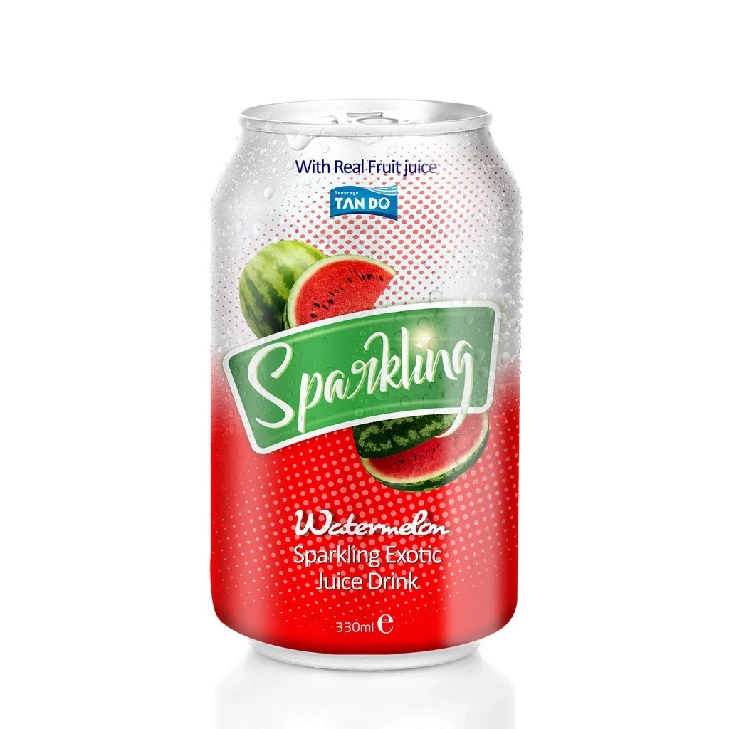 OEM Customize Fruit Juice Factory Natural Fruit Juice Sparkling Water Carbonated Soft Drink 360ml with gas