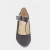 Import OEM orders Black Suede Wedge women heels pump shoes from China