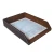 Import Office stationery desktop organize leather letter tray leather file tray from China