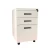 Import Office steel furniture Equipment movable metal mobile 3 drawer file hanging storage filing cabinet steel pedestal from China
