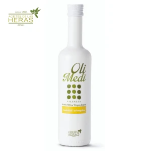 Olimedi - Extra Virgin Olive Oil - Arbequina Variety - 500 ml Glass Bottle - 100% Natural EVOO from Spain