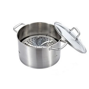 One Layer Stainless Steel Stock Pots /Casserole With 24Cm
