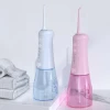 Oral Hygiene Portable Rechargeable IPX7 Water Jet Flosser 350ml Water Oral Irrigator 6100