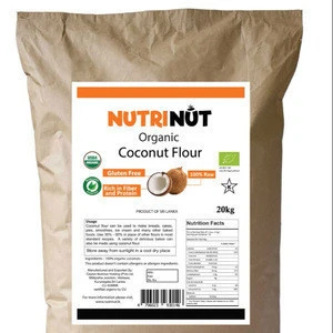 Organic coconut flour -20kg bulk packaging