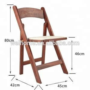 outdoor event and wedding solid wood wimbledon chair