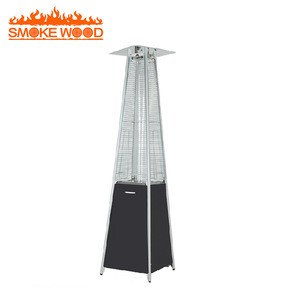 Outdoor Patio Pyramid Gas Flame Heater