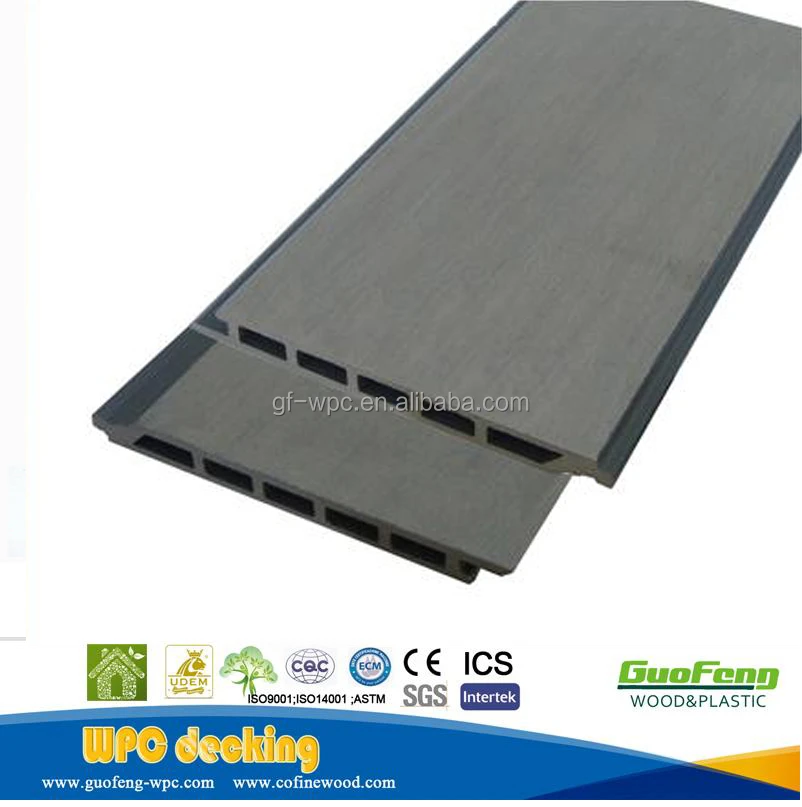 outdoor plastic wood waterproof wall board wpc wainscoting