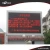 Import P10 outdoor scrolling / running message text led display board from China
