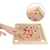 Import Party Kids Play Patchwork Wooden Toys Coin Game Pieces Table Parent-Child Wooden Interactive Carrom Board Game from China