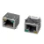 Import 100pcs PCB Mount Jack socket network interface cable rj45 Connector with LED from China