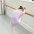 Perspective Elastic Mesh Front And Back Girls Ballet Leotards Dance Wear Long Sleeves