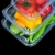 PET disposable plastic transparent  food storage container for vegetables and fruits