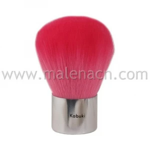 Pink Synthetic Hair Kabuki Cosmetic Brush