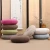 Import Plain Cotton Linen Round Floor Tatami Pouf Yoga Meditation Seat Cushion from China