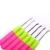 Plastic Handle Latch Crochet Hook Hair Weave Needle Wigs Knitting Extensions Styling Tools Carpets Making Repair Craft