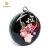 Import Plastic hard box lining and light glue fabric clutch women shoulder evening bag with flower embellish from China