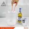 Plastic ice tongs with bottle opener for kitchen and bar tools