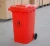 Import Plastic Industrial Dustbin Mobile Container Garbage Container Trash Can Two Wheels 240 Liter Waste Bin from China
