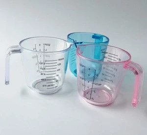 Plastic measuring cup in measuring tools