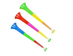 Plastic  trumpet  football game noiser maker  Plastic Stadium Horns  football party carnival sport games toys for kids