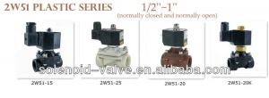plastic valve NPT 1 water 110 volt direct acting solenoid valve magnetic cheap