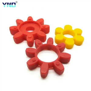 plum blossom pad rubber cushion All Type Of  Rotex Shaft Spider Coupling Insert