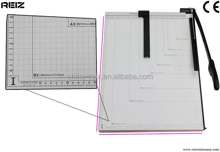 Popular Desktop Manual Rotary Guillotine A4 Paper Cutter Trimmer A3 for Office and School Use