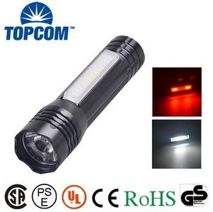 Portable 3 In 1 LED Emergency Light With Magnetic Back