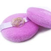 Portable Cosmetic Round Cotton Loose Powder Puff for Loose Powder Makeup