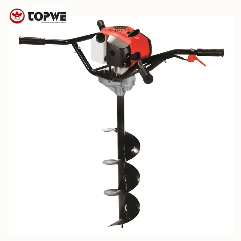 portable hand ground drill earth auger