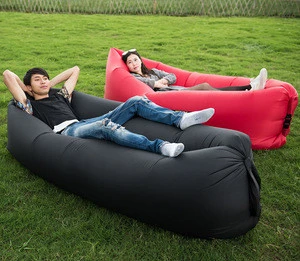 Portable Inflatable Air Sleeping Bag Outdoor Lounger Lazy Sofa Air Bed