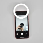 portable laptop  video photographic lighting rechargeable phone selfie ring light