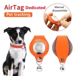 Portable Protective Airtags Pet Gps Tracker Case Cover Pet Gps Tracker Case Cover With Anti-lost