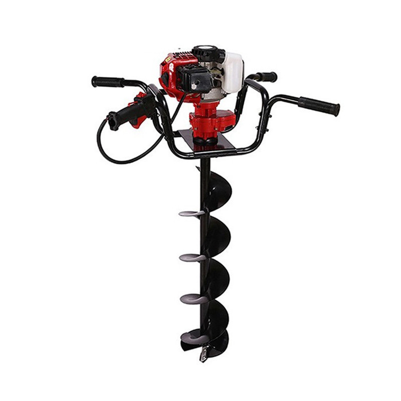 Deep Auger Digging Machine Buy Powerful 82cc Deep Earth Auger Drill Machine Drilling Heavy-duty ...