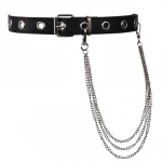 PP women jeans ladies webbing waist  chain belt chain belt women