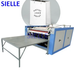 PP woven rice bag printer on plastic bag printing machine 2 color