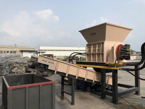 primary shredder for cable recycling line