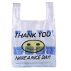 Printing Biodegradable Cheap Supply Shipping T-Shirt Packaging Food Plastic Waterproof Suitable Bags For packaging Vest Handle