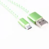 Process color nylon braided micro mobile data charger cable