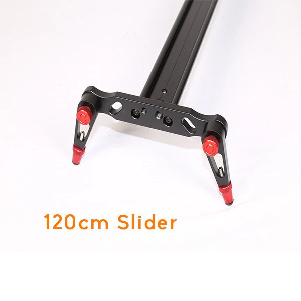 Professional 120cm /47&quot; Bearing Video Track Slider Dolly Stabilizer System for DSLR Camera Camcorder Better Than Sliding-pad