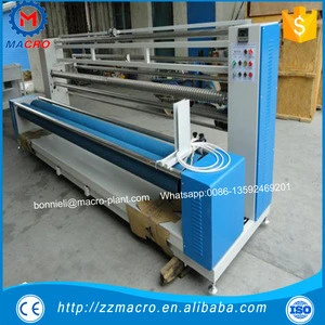 professional industrial textile fabric finishing inspection table machine